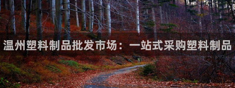 太陽(yáng)集團(tuán)城網(wǎng)站：溫州塑料制品批發(fā)市場(chǎng)：一站式采購(gòu)塑料制品