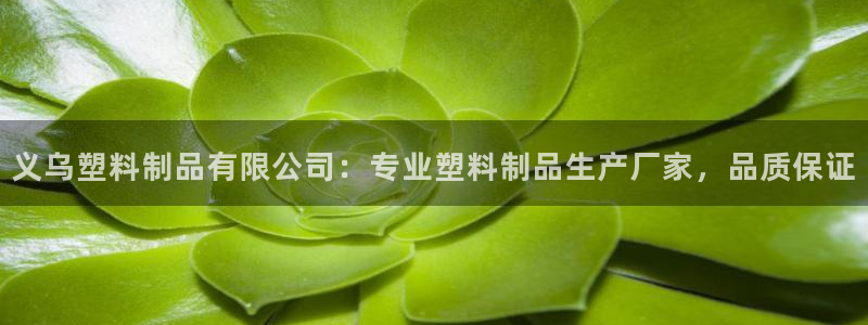 太陽gg平臺注冊：義烏塑料制品有限公司：專業(yè)塑料制品生產(chǎn)廠家