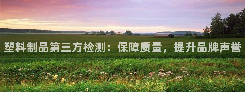 太陽集團網(wǎng)站游戲：塑料制品第三方檢測：保障質(zhì)量，提升品牌聲譽