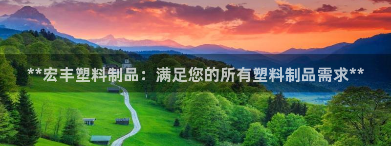 古天樂代言澳門太陽游戲網址：**宏豐塑料制品：滿足您的所有塑